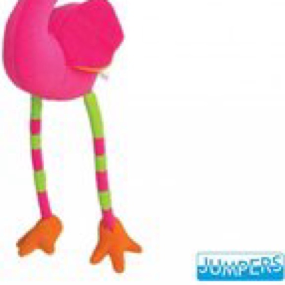 Jumpers stuffed Flamingo Doll on Slinky Bounce Wire - Picture 8 of 9
